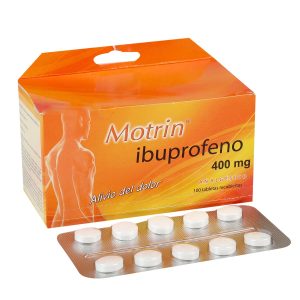 Motrin 400mg Tableta Recubierta