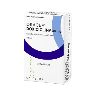 Oracea 40mg Cápsula Liberación Modificada