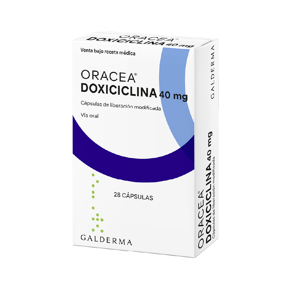 Oracea 40mg Cápsula Liberación Modificada