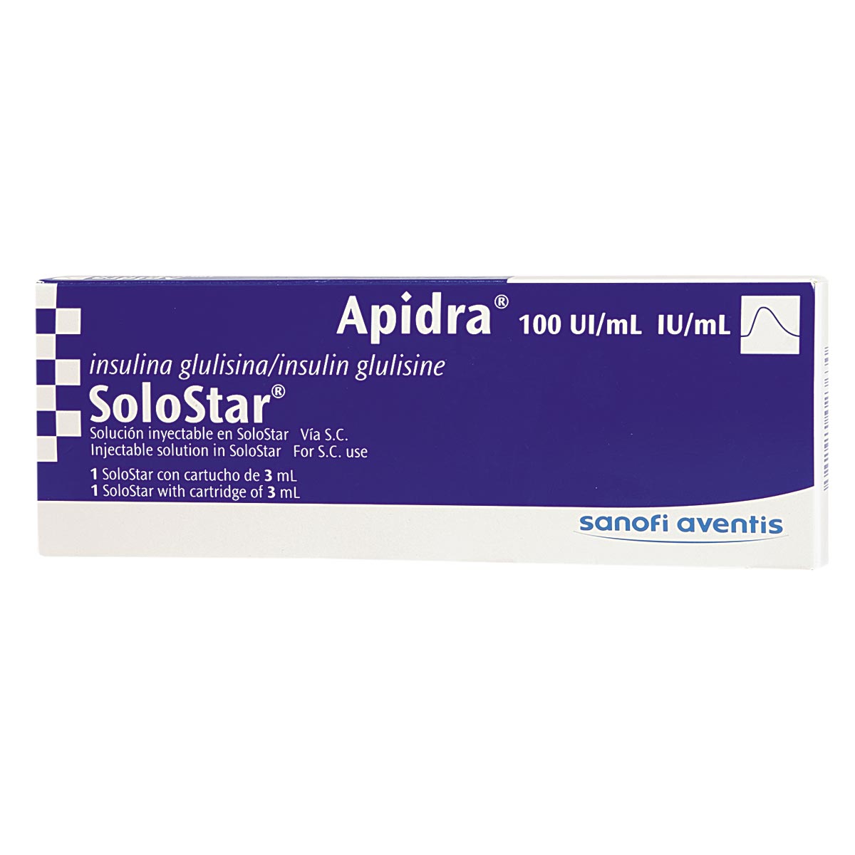 Apidra Solostar 100 Ui/Ml Solución Inyectable