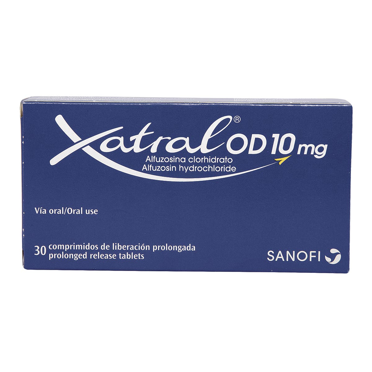 Xatral Od 10 Mg Tableta De Liberación Prolongada