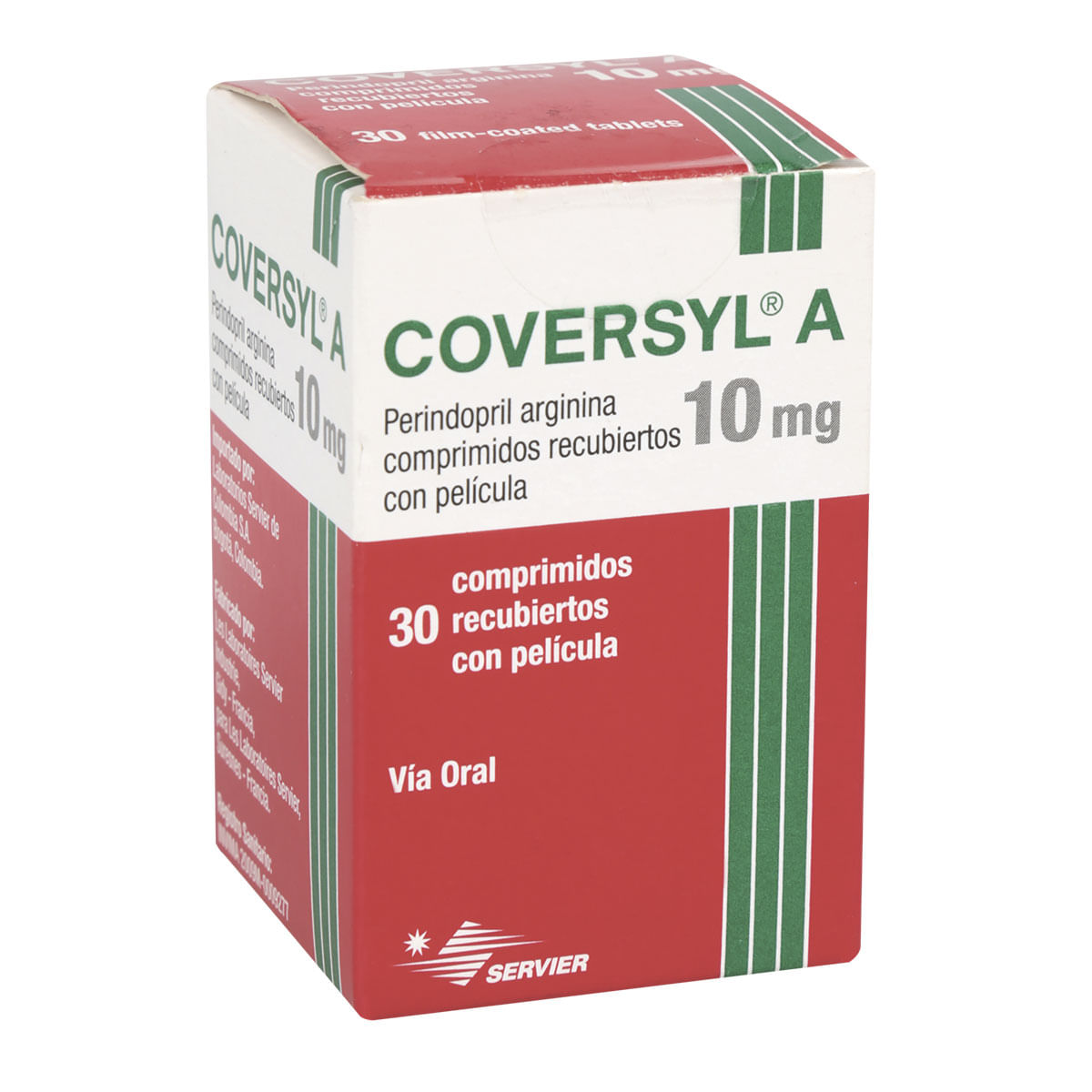 Coversyl a 10 mg Tableta Recubierta Con Pelicula