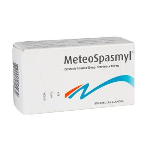 Meteospasmyl 60 mg / 300 mg Cápsula Blanda