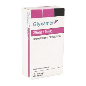 Glyxambi 25 Mg/5 Mg Tableta Recubierta