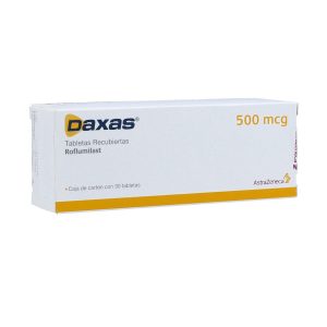 Daxas 500 Mcg Tableta Recubierta