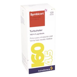 Symbicort Turbuhaler 160 mcg / 4.5 mcg Polvo para Inhalación