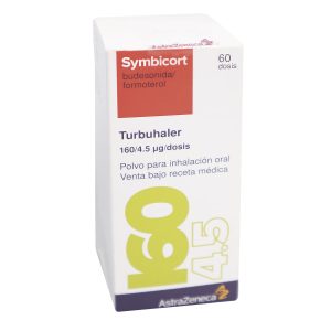 Symbicort Turbuhaler 160 Mcg/4.5 Mcg Polvo Para Inhalacion
