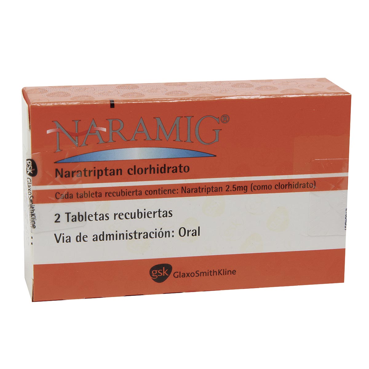 Naramig 2.5 Mg Tableta Recubierta