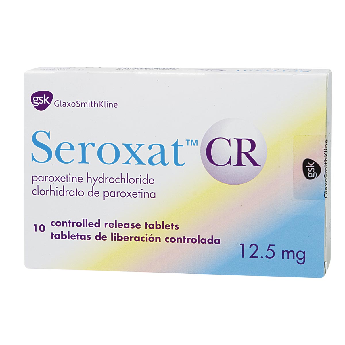 Seroxat Cr 12.5 Mg Tableta De Liberación Prolongada