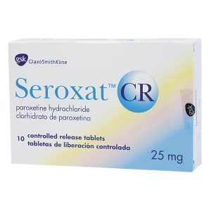 Seroxat Cr 25 Mg Tableta De Liberación Prolongada