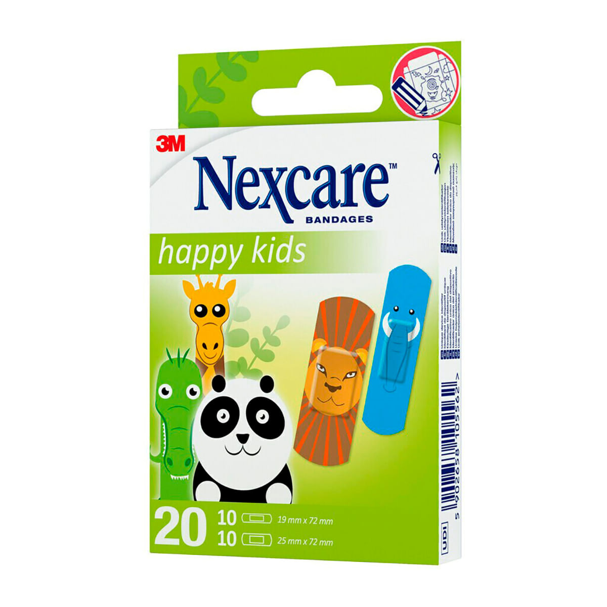 Curas Niños Animales Nexcare