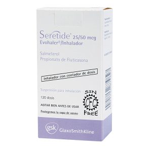 Seretide 25 mcg / 50 mcg Suspensión para Inhalación