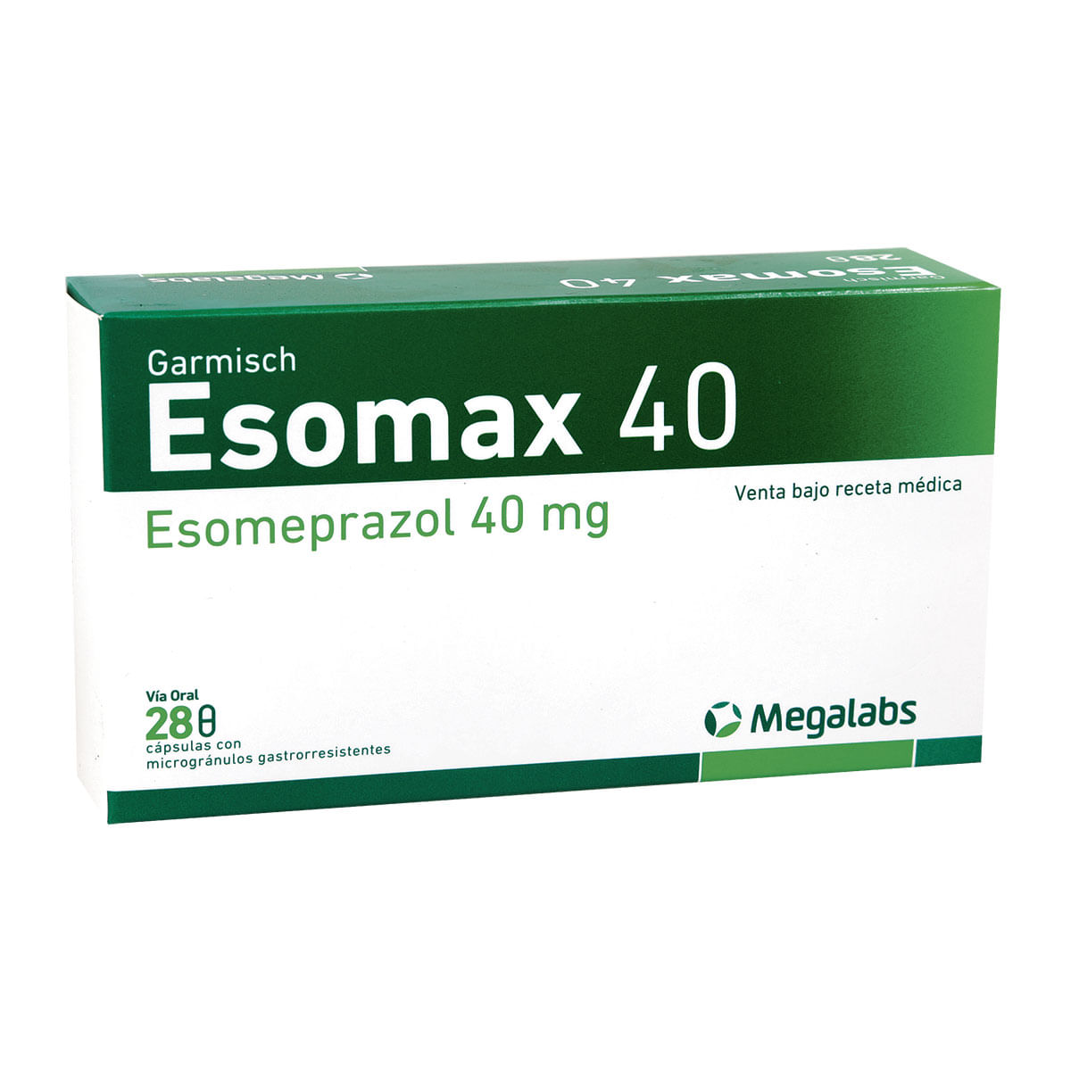 Garmisch Esomax 40mg Cápsulas Con Microgránulos Gastrorresistentes