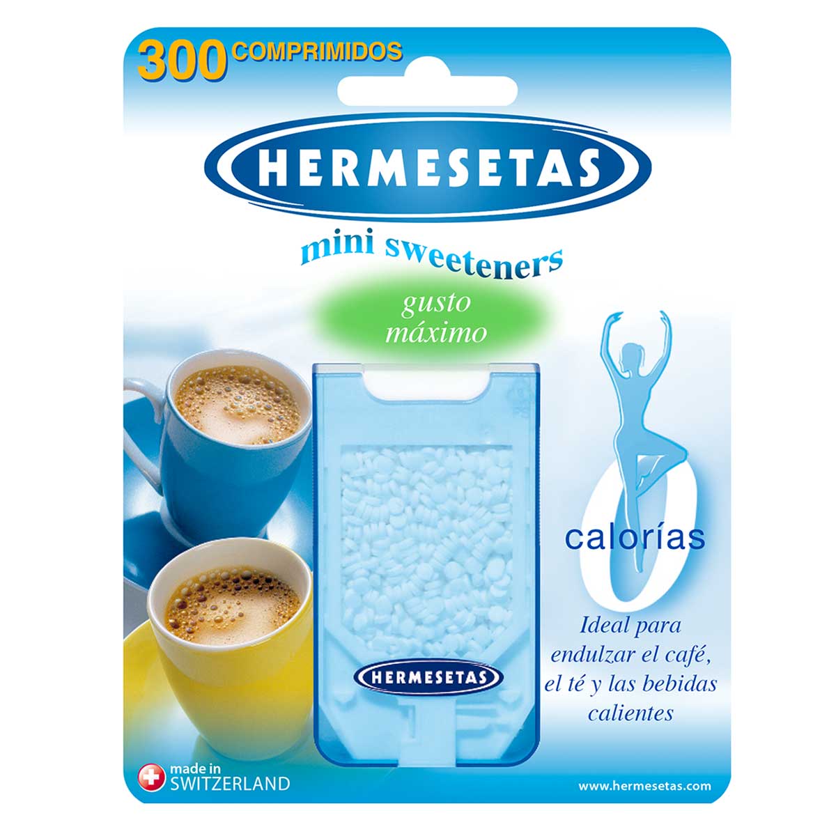 Hermesetas Mini Sweeteners Endulzante Bajo En Calorias