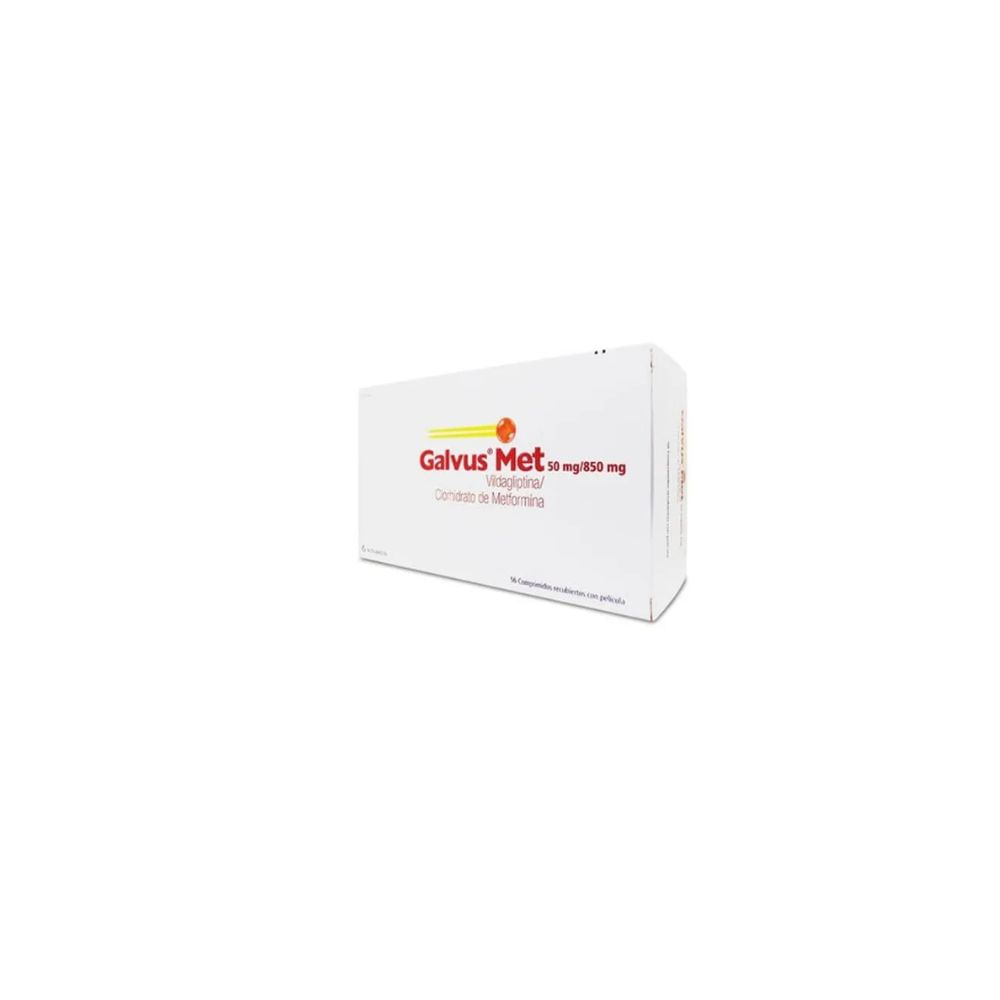 Galvus Met 50 Mg/850 Mg Comprimido Recubierto Con Pelicula