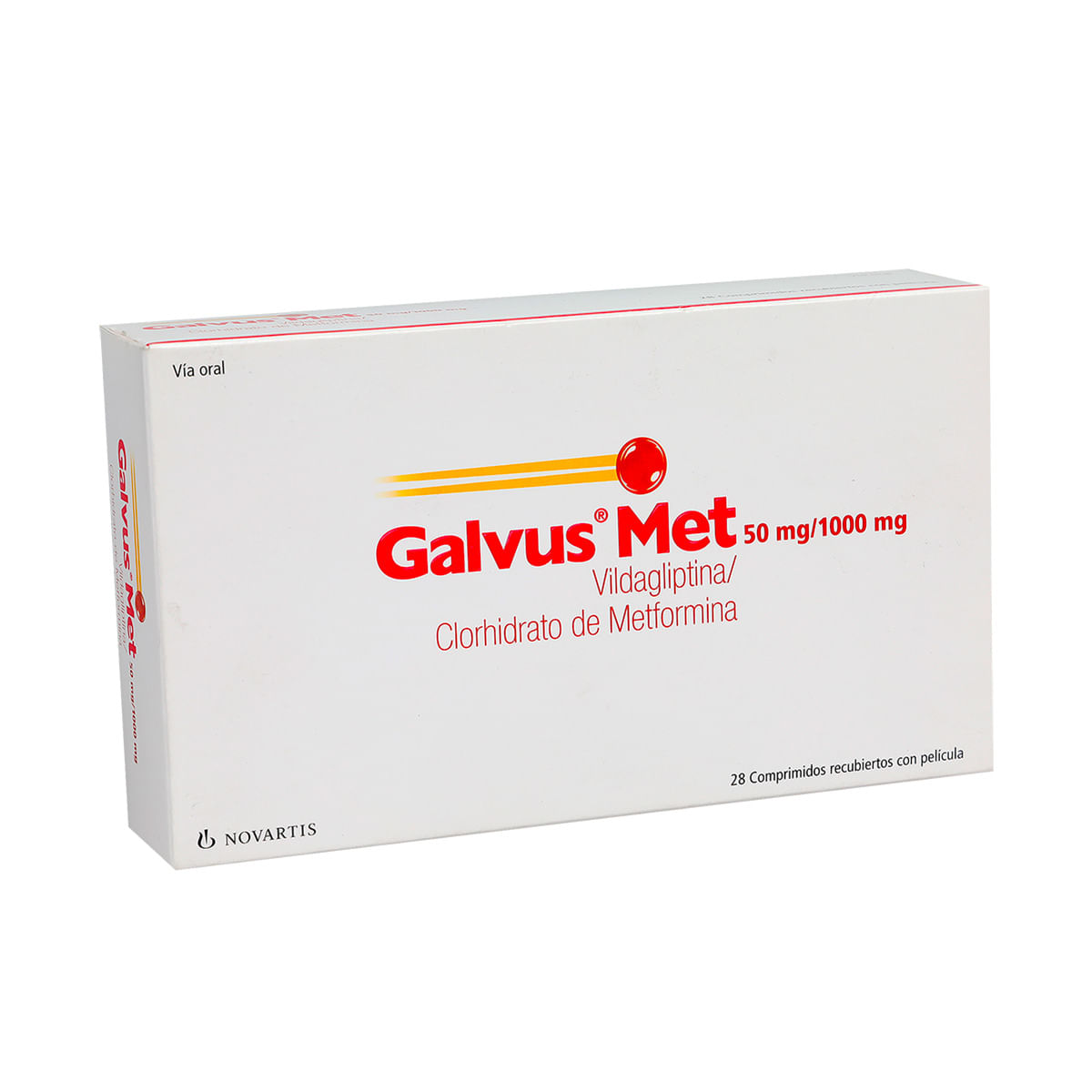 Galvus Met 50mg/1000mg Comprimido Recubierto