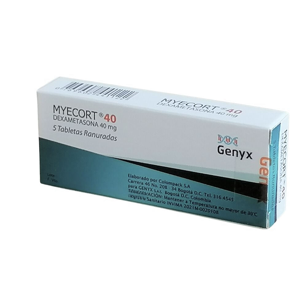 MYECORT 40MG TABLETAS