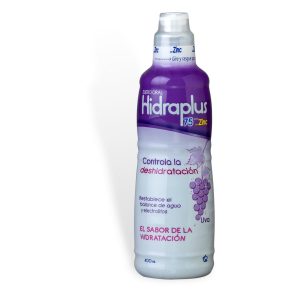 Hidraplus 75 Meq Con Zinc Solución Oral Uva