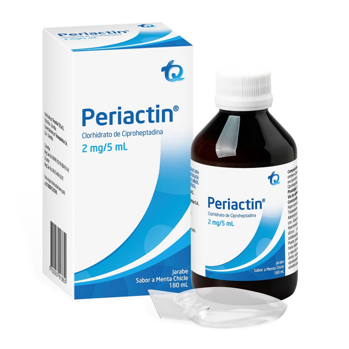 Periactin 2 Mg/5 Ml Jarabe