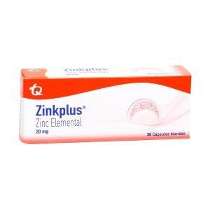 Zinkplus 20mg Capsulas blandas