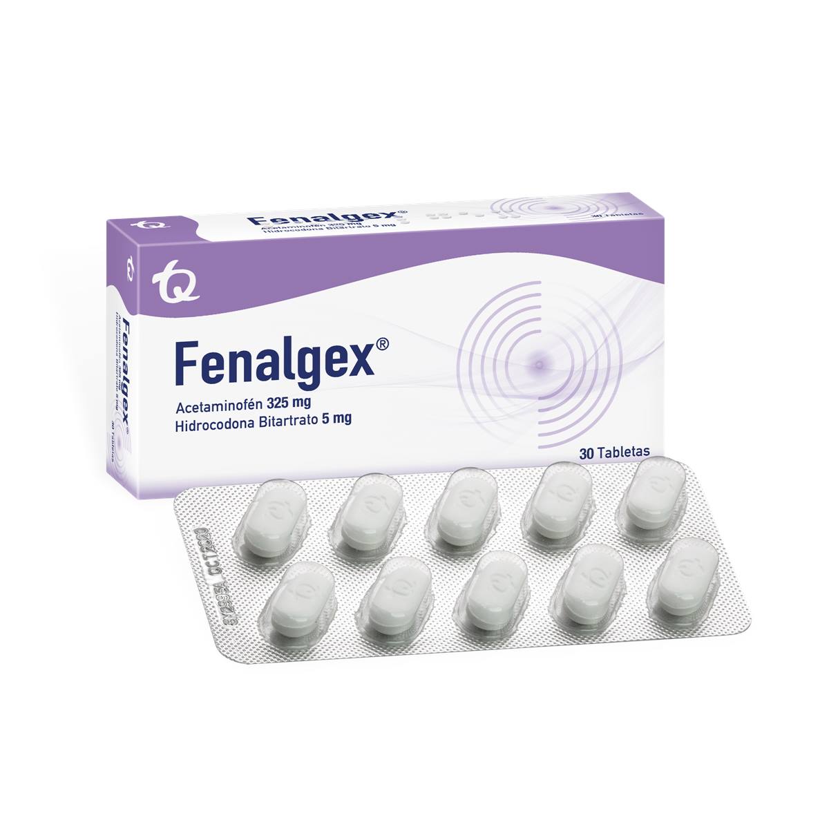 Fenalgex 325 Mg/5 Mg Tableta