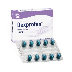 Dexprofen 25mg Cápsula Blanda