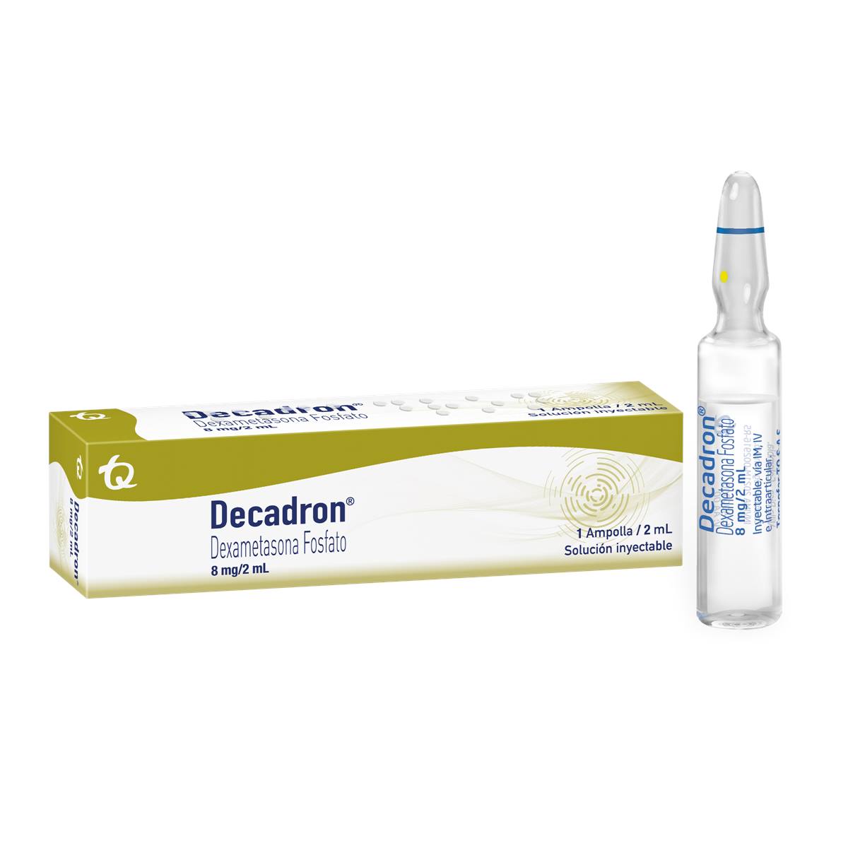 Decadron 8 Mg/2 Ml Solución Inyectable