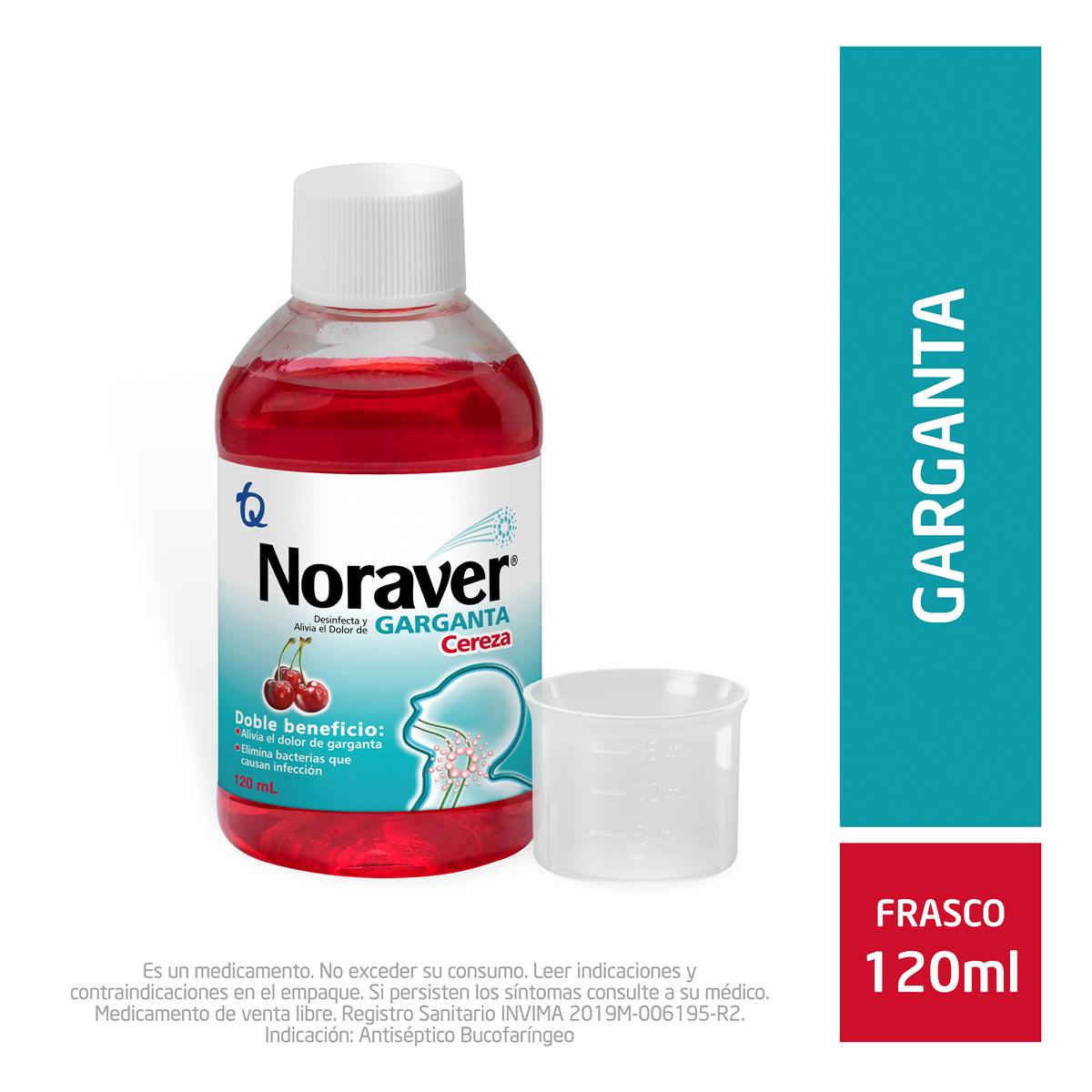 Noraver Solución Bucal Cereza