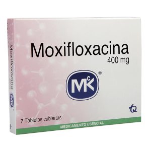 Moxifloxacina 400 Mg Tableta Recubierta Tecnoquímicas