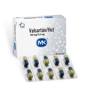Valsartan 160mg/ Hct 12.5mg Càpsula Dura