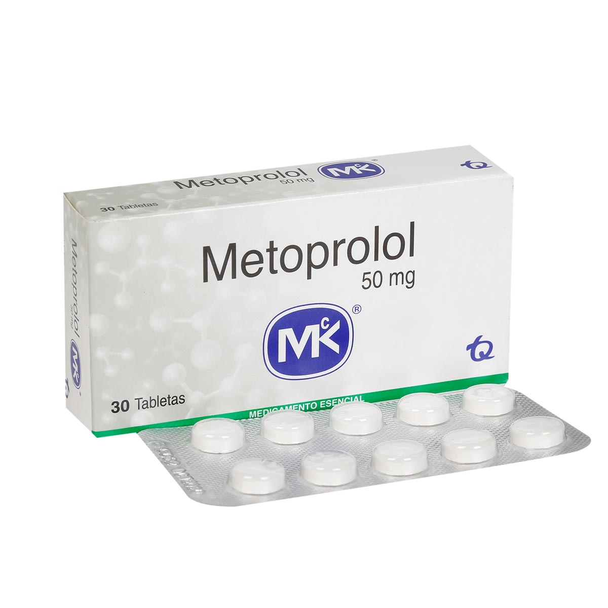 Metoprolol 50mg Tableta Tecnoquímicas