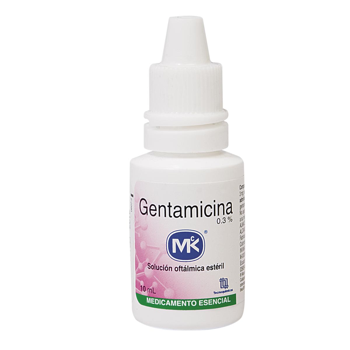 Gentamicina 0.3 % Solución Oftálmica Tecnoquímicas