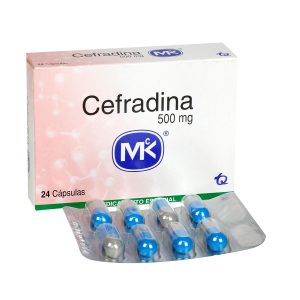 Cefradina 500 mg Cápsula Dura Tecnoquímicas
