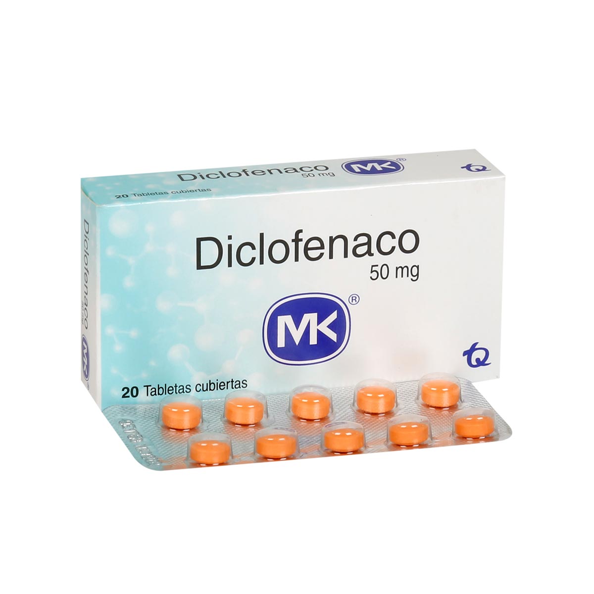 Diclofenaco 50 Mg Tableta Recubierta Tecnoquímicas