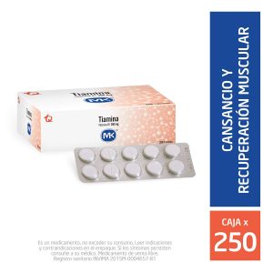 Tiamina 300 Mg Tableta Tecnoquímicas
