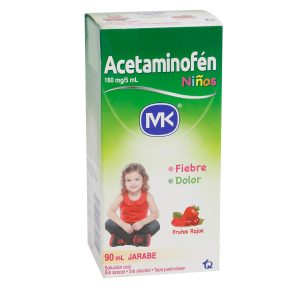 Acetaminofen Niños 160 mg / 5 ml Jarabe