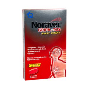 NORAVER G FAST TOTAL CÁPSULA LIQUIDA