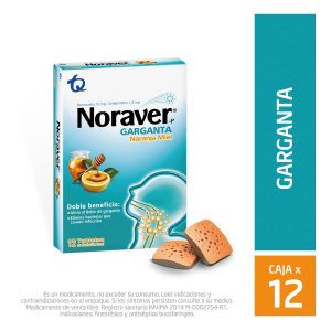 Noraver-P Naranja-Miel Tabletas De Disolución Bucal