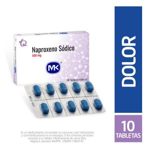Naproxeno Sodico 550 Mg Tableta Recubierta Tecnoquímicas