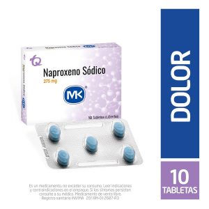 Naproxeno Sodico 275 Mg Tableta Tecnoquímicas
