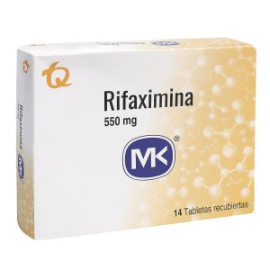 Rifaximina Mk 550 mg Tabletas Recubiertas Teqnoquimicas