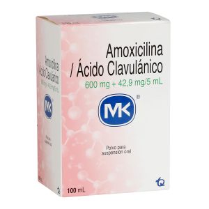 Amoxicilina 600mg+Ácido Clavulanico 42.9mg/5ml Polvo Para Suspensión Oral Tecnoq
