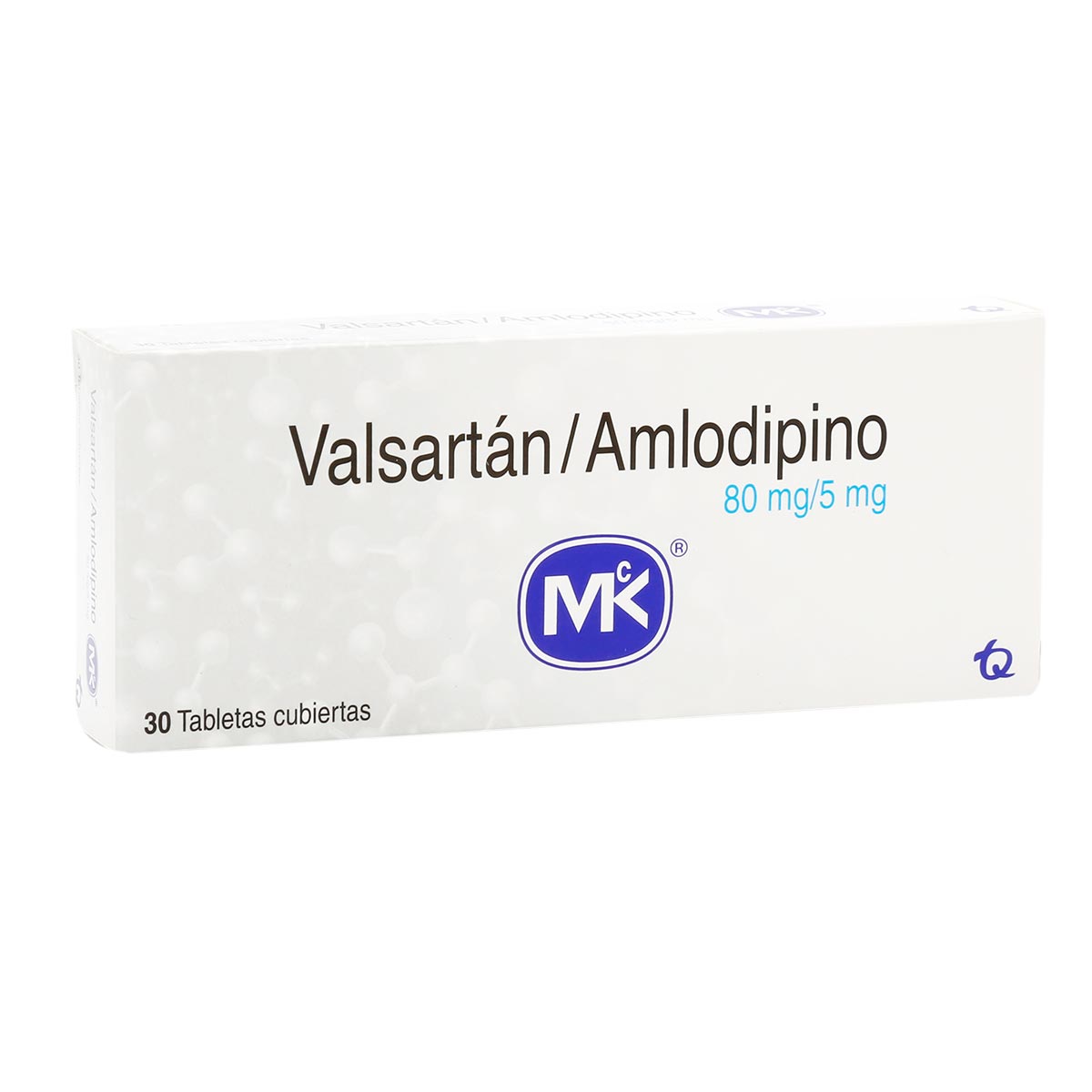 Valsartan 80 Mg + Amlodipino 5 Mg Tableta Cubierta Tecnoquímicas