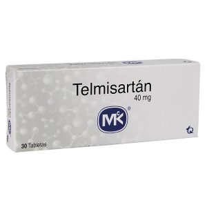 Telmisartan 40 Mg Tableta Tecnoquímicas