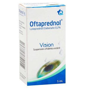 Oftaprednol 0.2% Suspensión Oftálmica