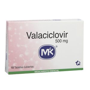 Valaciclovir 500 Mg Tableta Recubierta Tecnoquímicas