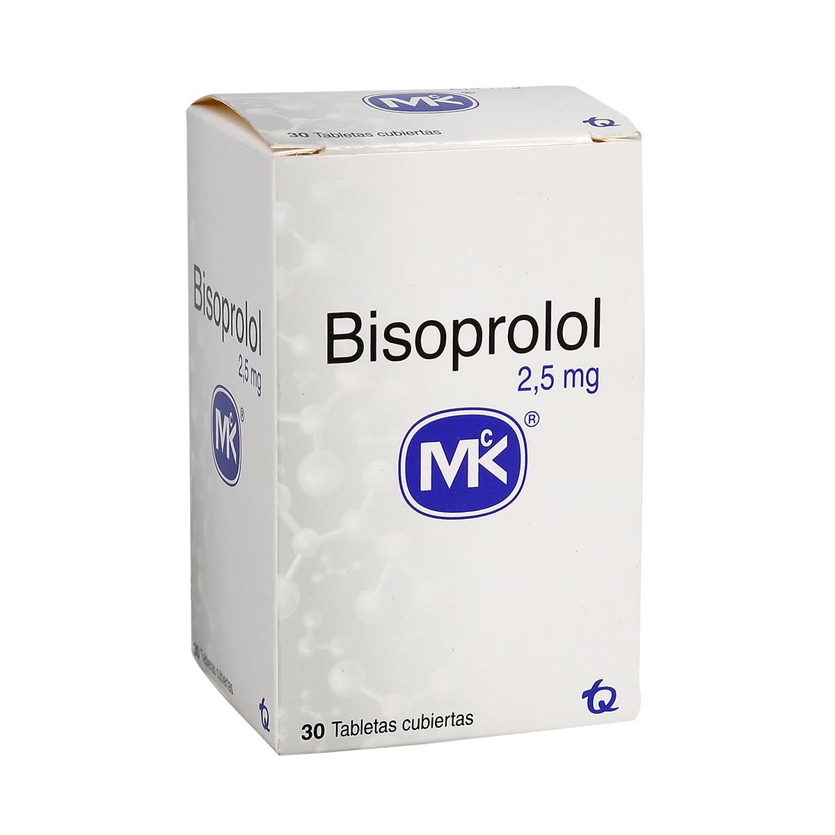 Bisoprolol 2.5mg Tableta Recubierta Tecnoquímicas