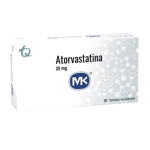 Atorvastatina 20 Mg Tableta Tecnoquímicas