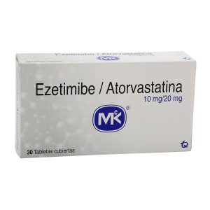 Ezetimibe 10 Mg + Atorvastatina 20 Mg Tableta Cubierta Tecnoquímicas