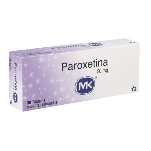 Paroxetina 20mg Tableta Recubierta Tecnoquímicas